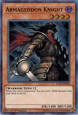 Armageddon Knight [DASA-EN040] Super Rare - Yu-Gi-Oh! - Card Brawlers | Quebec | Canada |