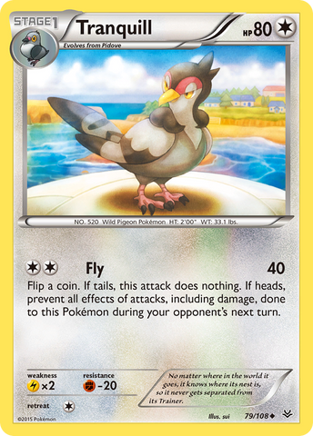 Tranquill (79/108) [XY: Roaring Skies] - Card Brawlers | Quebec | Canada | Yu-Gi-Oh!