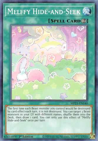 Melffy Hide-and-Seek [MP21-EN140] Common - Card Brawlers | Quebec | Canada | Yu-Gi-Oh!