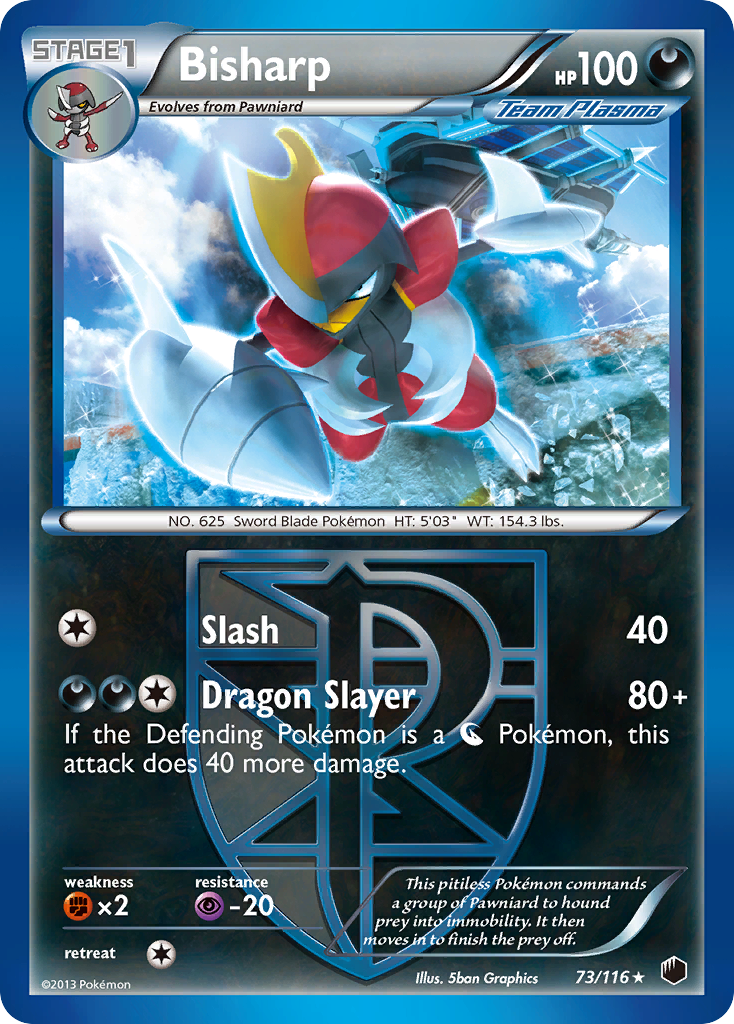 Bisharp (73/116) [Black & White: Plasma Freeze] - Card Brawlers | Quebec | Canada | Yu-Gi-Oh!