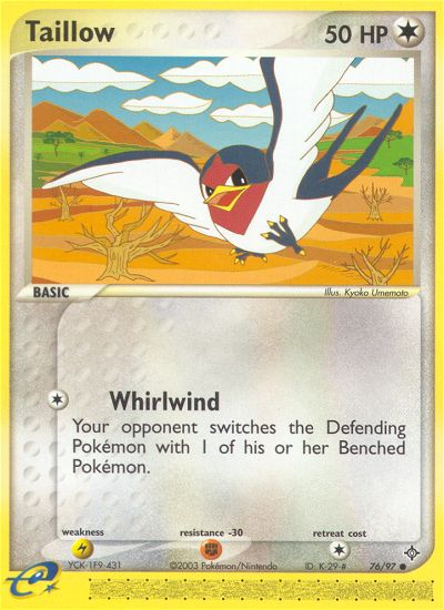Taillow (76/97) [EX: Dragon] - Card Brawlers | Quebec | Canada | Yu-Gi-Oh!