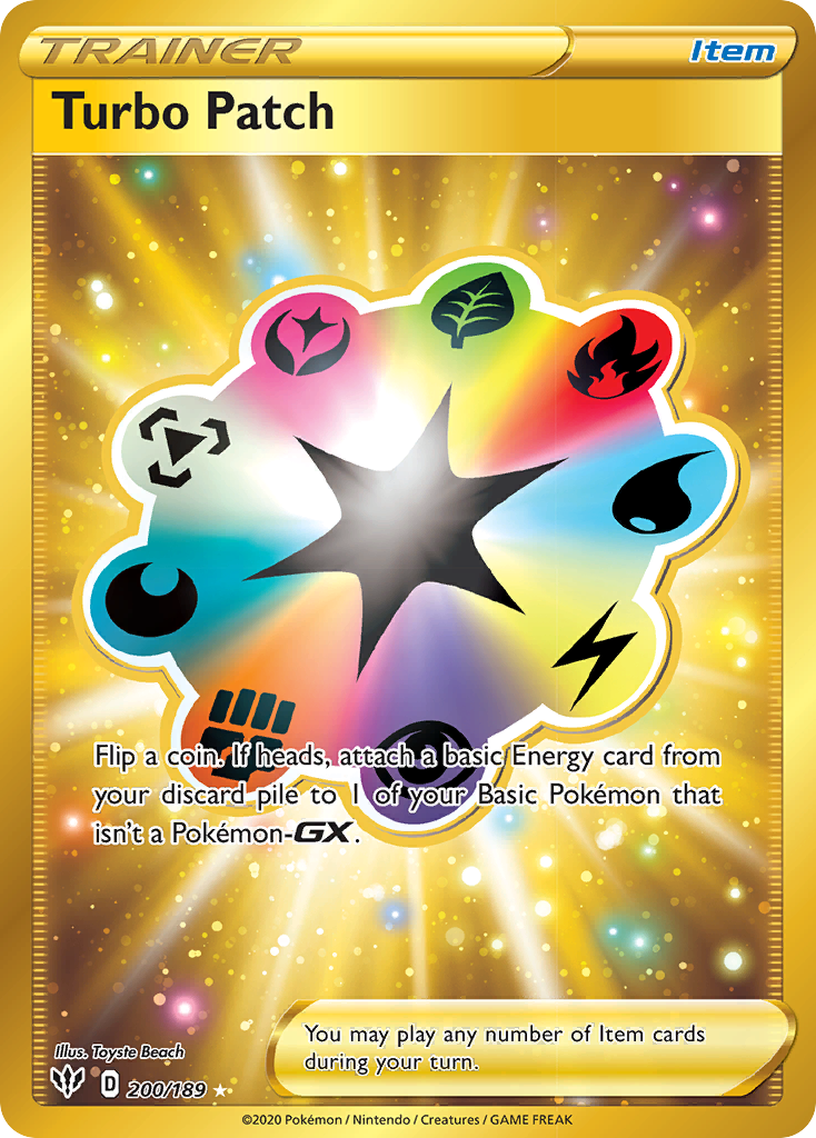 Turbo Patch (200/189) [Sword & Shield: Darkness Ablaze] - Card Brawlers | Quebec | Canada | Yu-Gi-Oh!
