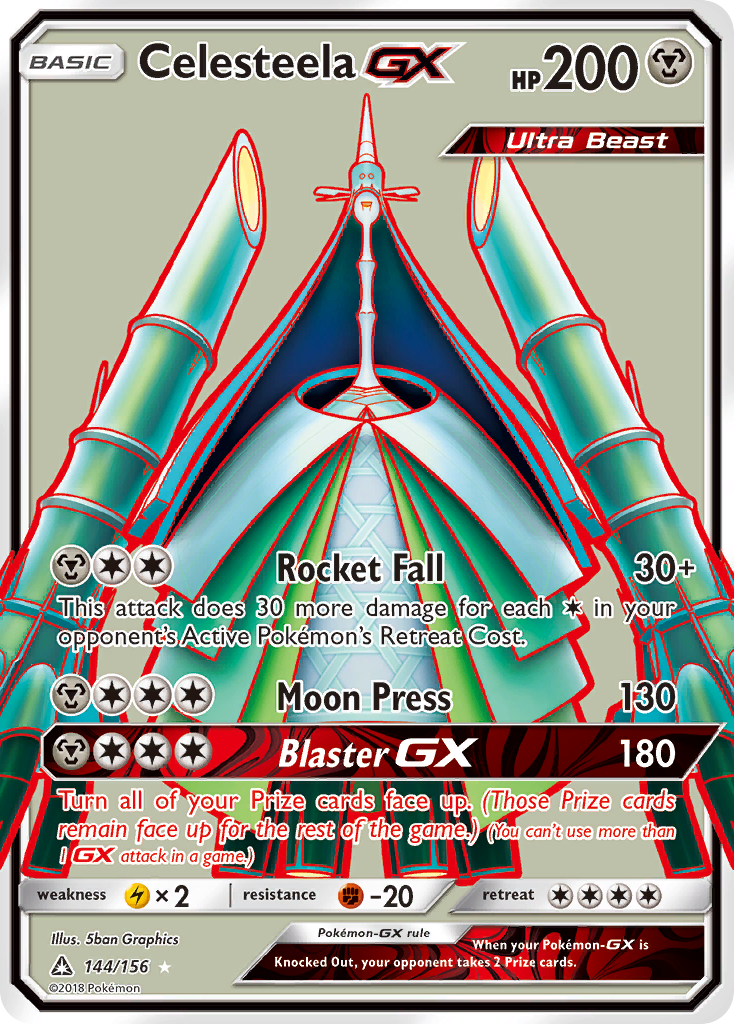 Celesteela GX (144/156) [Sun & Moon: Ultra Prism] - Card Brawlers | Quebec | Canada | Yu-Gi-Oh!