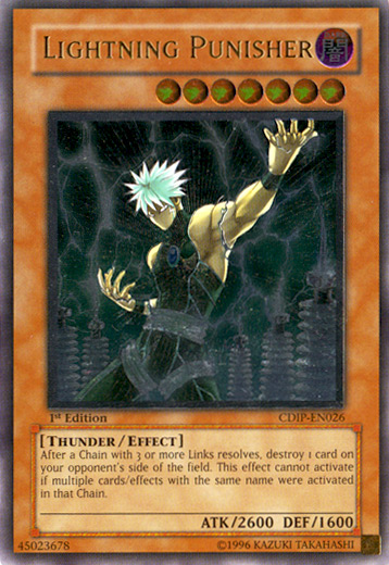 Lightning Punisher [CDIP-EN026] Ultimate Rare - Yu-Gi-Oh! - Card Brawlers | Quebec | Canada |