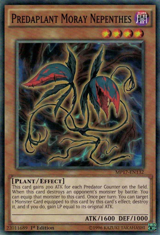 Predaplant Moray Nepenthes [MP17-EN132] Common - Card Brawlers | Quebec | Canada | Yu-Gi-Oh!