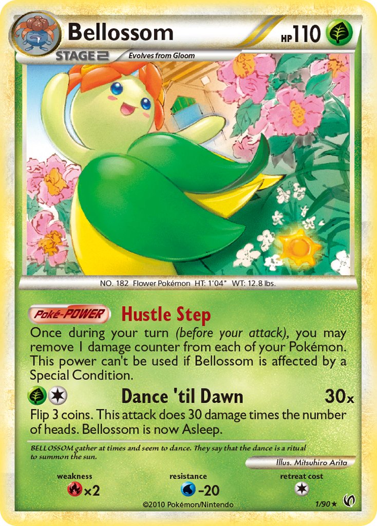 Bellossom (1/90) (Theme Deck Exclusive) [HeartGold & SoulSilver: Undaunted] - Card Brawlers | Quebec | Canada | Yu-Gi-Oh!