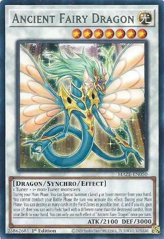 Ancient Fairy Dragon [MAZE-EN050] Rare - Card Brawlers | Quebec | Canada | Yu-Gi-Oh!