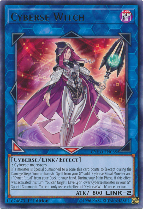 Cyberse Witch [CYHO-EN035] Rare - Yu-Gi-Oh! - Card Brawlers | Quebec | Canada |