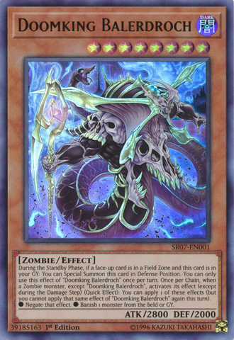 Doomking Balerdroch [SR07-EN001] Ultra Rare - Yu-Gi-Oh! - Card Brawlers | Quebec | Canada |