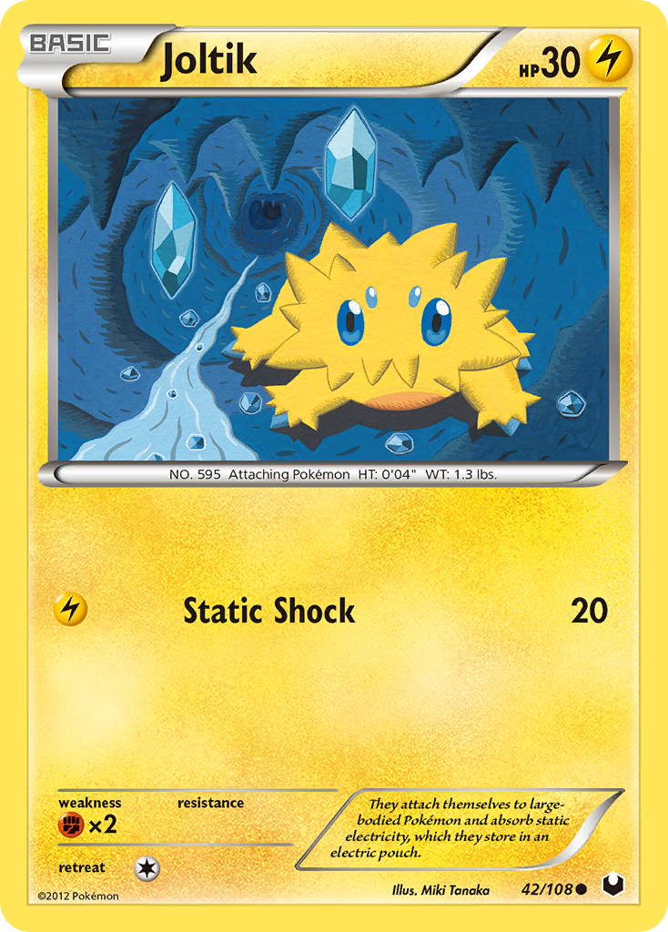 Joltik (42/108) [Black & White: Dark Explorers] - Card Brawlers | Quebec | Canada | Yu-Gi-Oh!