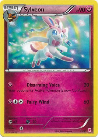 Sylveon (15/30) [XY: Trainer Kit - Sylveon] - Card Brawlers | Quebec | Canada | Yu-Gi-Oh!