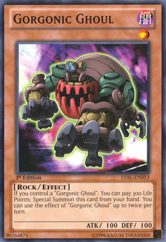 Gorgonic Ghoul [LVAL-EN013] Common - Yu-Gi-Oh! - Card Brawlers | Quebec | Canada |