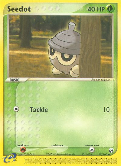 Seedot (77/100) [EX: Sandstorm] - Card Brawlers | Quebec | Canada | Yu-Gi-Oh!