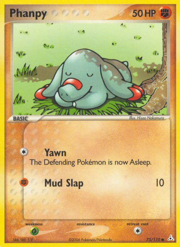 Phanpy (75/110) [EX: Holon Phantoms] - Card Brawlers | Quebec | Canada | Yu-Gi-Oh!