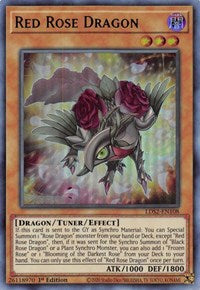 Red Rose Dragon (Green) [LDS2-EN108] Ultra Rare - Card Brawlers | Quebec | Canada | Yu-Gi-Oh!