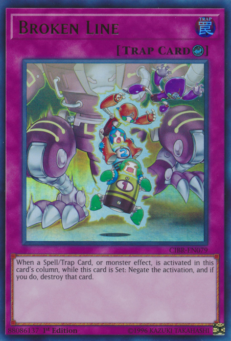 Broken Line [CIBR-EN079] Ultra Rare - Yu-Gi-Oh! - Card Brawlers | Quebec | Canada |