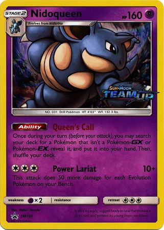 Nidoqueen (SM160) (Staff) [Sun & Moon: Black Star Promos] - Card Brawlers | Quebec | Canada | Yu-Gi-Oh!