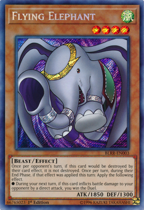 Flying Elephant [BLRR-EN003] Secret Rare - Card Brawlers | Quebec | Canada | Yu-Gi-Oh!