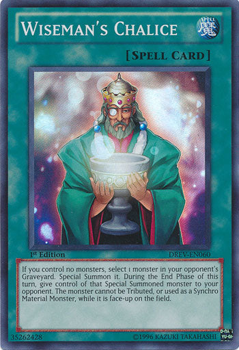 Wiseman's Chalice [DREV-EN060] Super Rare - Yu-Gi-Oh! - Card Brawlers | Quebec | Canada |