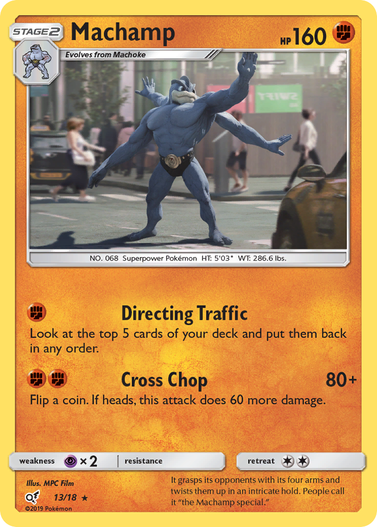 Machamp (13/18) [Sun & Moon: Detective Pikachu] - Card Brawlers | Quebec | Canada | Yu-Gi-Oh!