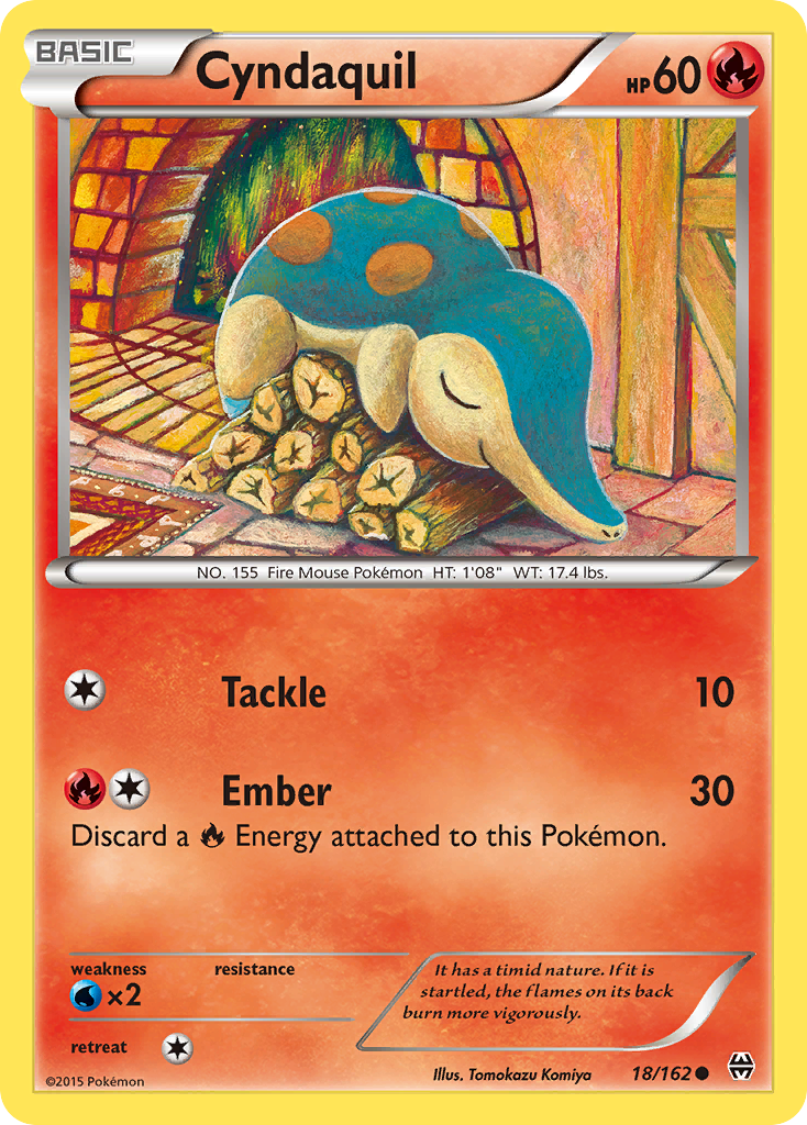 Cyndaquil (18/162) [XY: BREAKthrough] - Card Brawlers | Quebec | Canada | Yu-Gi-Oh!