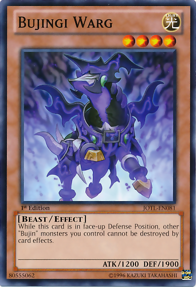 Bujingi Warg [JOTL-EN081] Common - Yu-Gi-Oh! - Card Brawlers | Quebec | Canada |