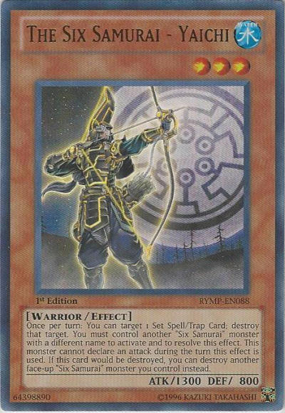 The Six Samurai - Yaichi [RYMP-EN088] Ultra Rare - Yu-Gi-Oh! - Card Brawlers | Quebec | Canada |