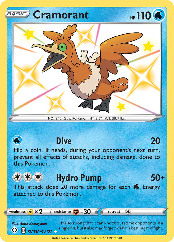 Cramorant (SV030/SV122) [Sword & Shield: Shining Fates] - Card Brawlers | Quebec | Canada | Yu-Gi-Oh!