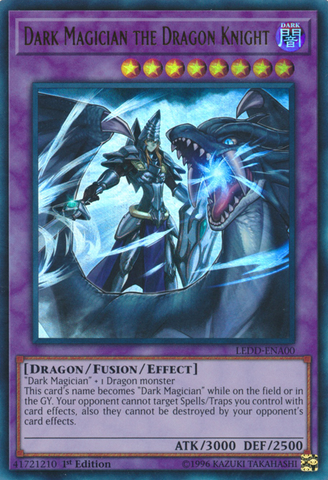 Dark Magician the Dragon Knight [LEDD-ENA00] Ultra Rare - Yu-Gi-Oh! - Card Brawlers | Quebec | Canada |