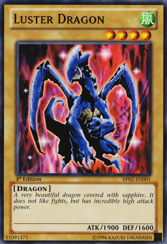 Luster Dragon [BP02-EN001] Common - Card Brawlers | Quebec | Canada | Yu-Gi-Oh!