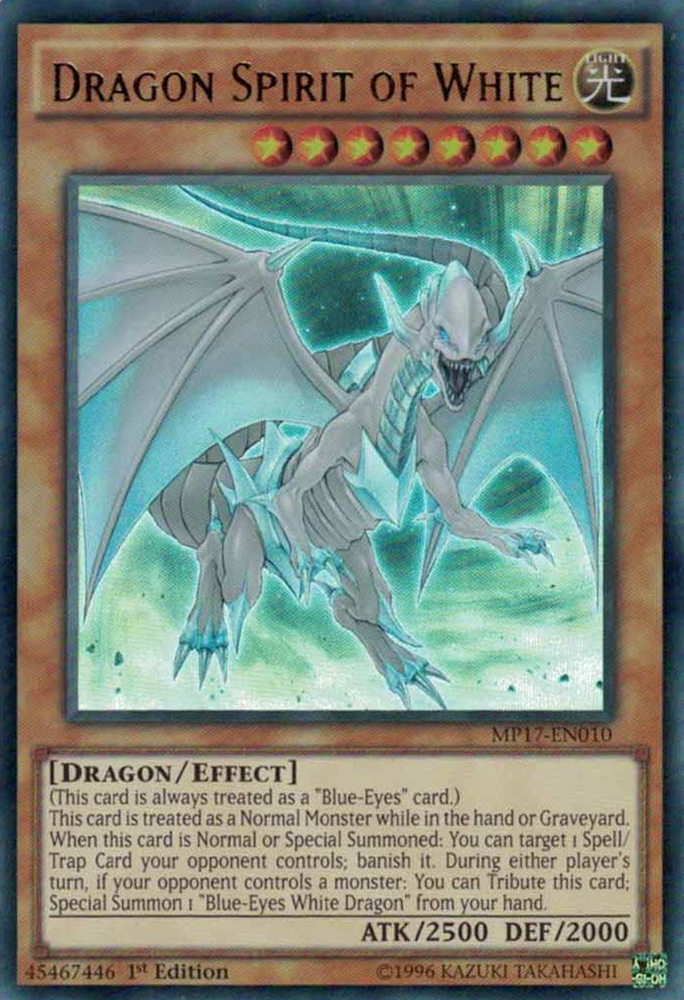 Dragon Spirit of White [MP17-EN010] Ultra Rare - Yu-Gi-Oh! - Card Brawlers | Quebec | Canada |