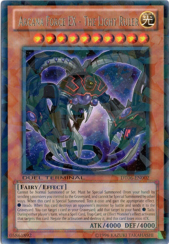 Arcana Force EX - The Light Ruler [DT06-EN002] Common - Yu-Gi-Oh! - Card Brawlers | Quebec | Canada |