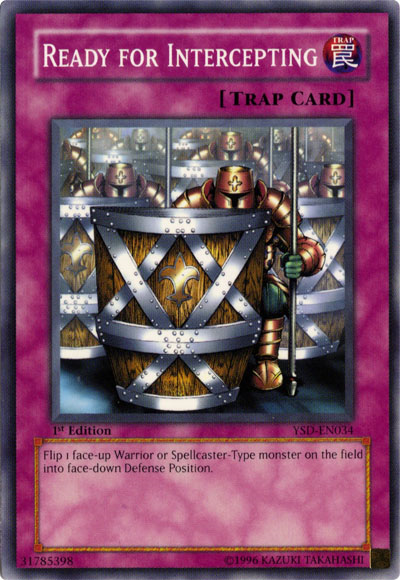 Ready for Intercepting [YSD-EN034] Common - Card Brawlers | Quebec | Canada | Yu-Gi-Oh!