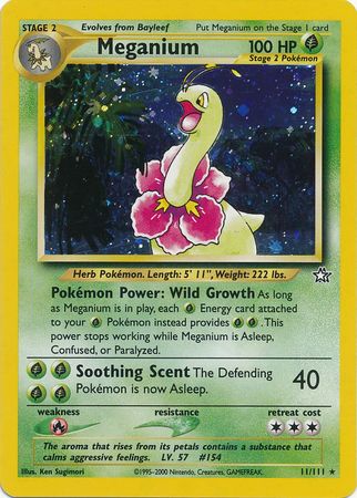 Meganium (11/111) [Neo Genesis Unlimited] - Card Brawlers | Quebec | Canada | Yu-Gi-Oh!