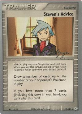 Steven's Advice (92/101) (Team Rushdown - Kevin Nguyen) [World Championships 2004] - Card Brawlers | Quebec | Canada | Yu-Gi-Oh!