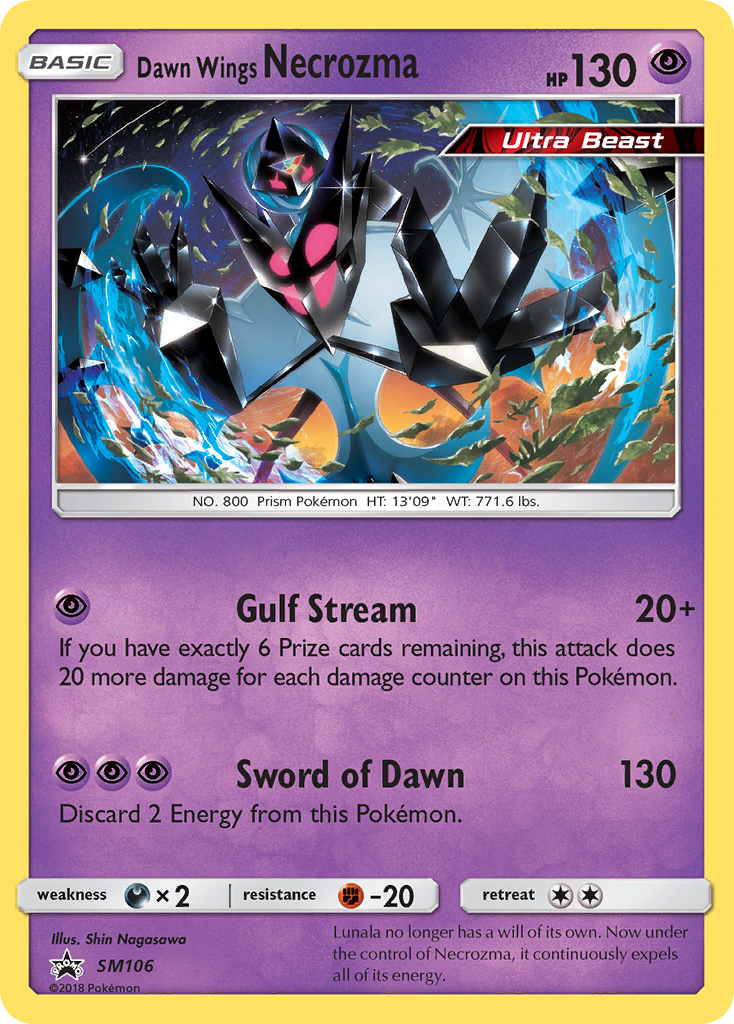 Dawn Wings Necrozma (SM106) [Sun & Moon: Black Star Promos] - Card Brawlers | Quebec | Canada | Yu-Gi-Oh!