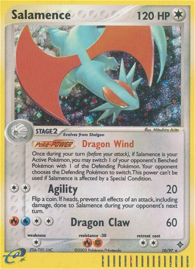 Salamence (10/97) [EX: Dragon] - Card Brawlers | Quebec | Canada | Yu-Gi-Oh!