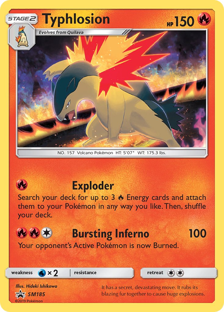 Typhlosion (SM185) [Sun & Moon: Black Star Promos] - Card Brawlers | Quebec | Canada | Yu-Gi-Oh!