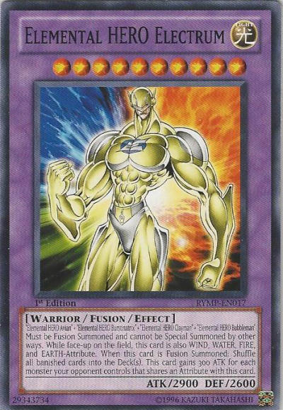 Elemental HERO Electrum [RYMP-EN017] Common - Yu-Gi-Oh! - Card Brawlers | Quebec | Canada |