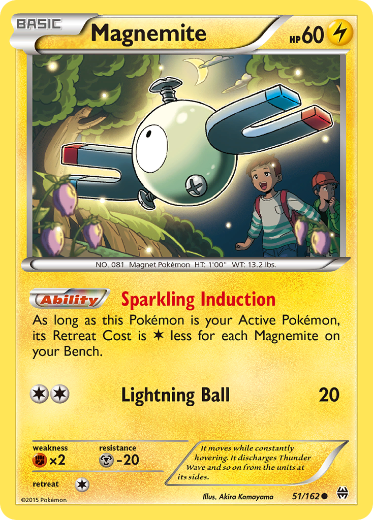 Magnemite (51/162) [XY: BREAKthrough] - Card Brawlers | Quebec | Canada | Yu-Gi-Oh!