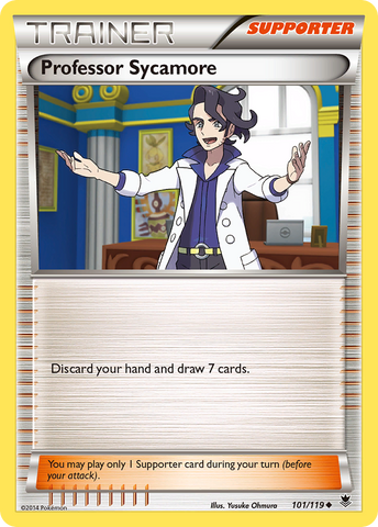 Professor Sycamore (101/119) [XY: Phantom Forces] - Card Brawlers | Quebec | Canada | Yu-Gi-Oh!