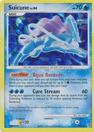 Suicune (19/132) (Cracked Ice Holo) [Diamond & Pearl: Secret Wonders] - Card Brawlers | Quebec | Canada | Yu-Gi-Oh!