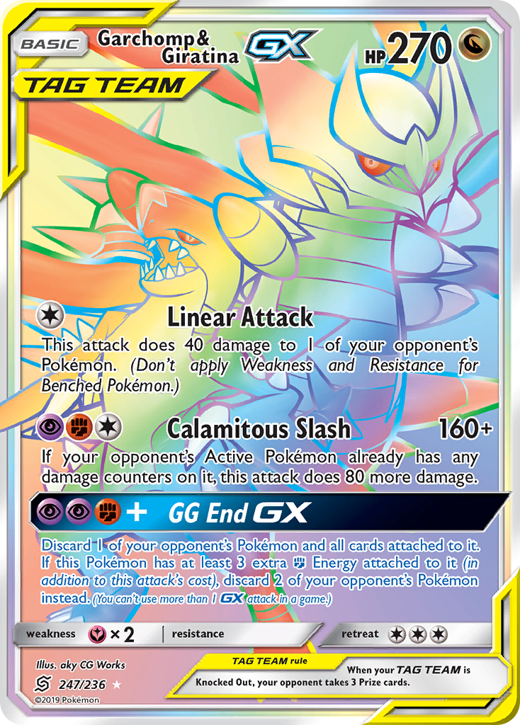 Garchomp & Giratina GX (247/236) [Sun & Moon: Unified Minds] - Card Brawlers | Quebec | Canada | Yu-Gi-Oh!