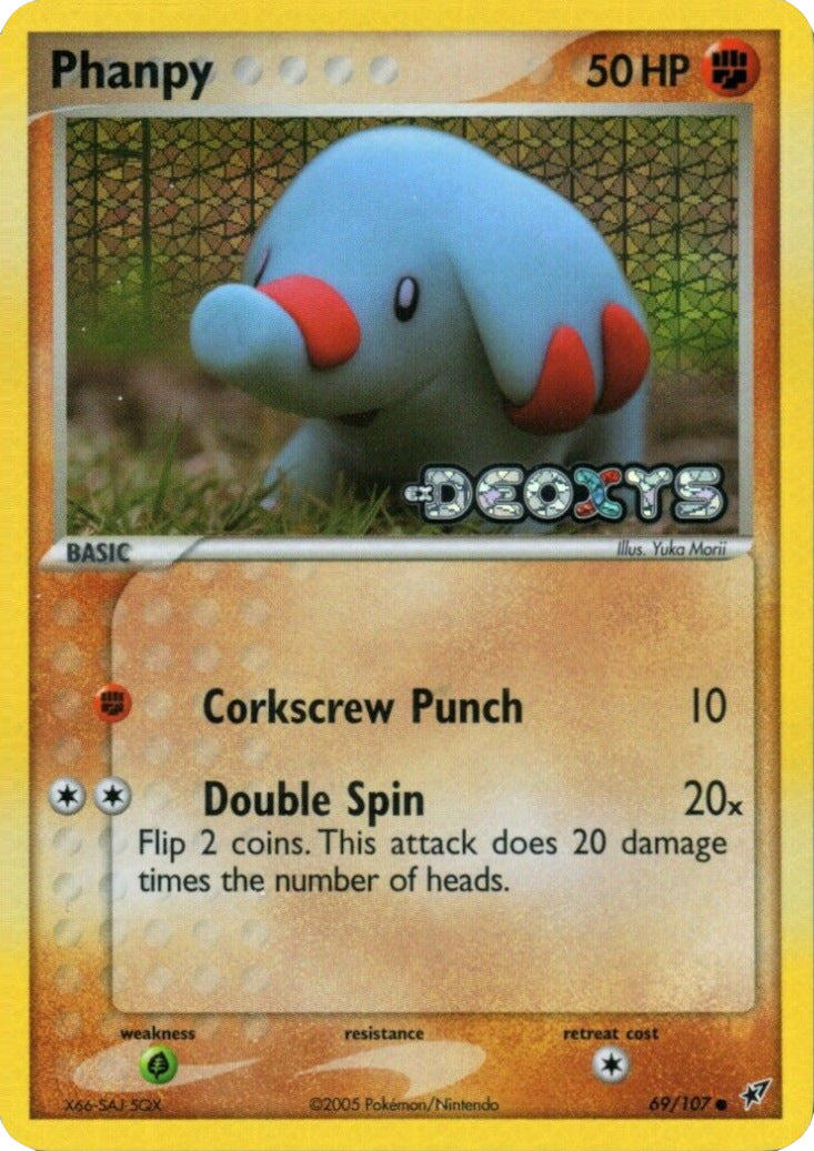 Phanpy (69/107) (Stamped) [EX: Deoxys] - Card Brawlers | Quebec | Canada | Yu-Gi-Oh!