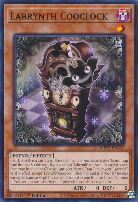 Labrynth Cooclock [MP23-EN232] Common - Card Brawlers | Quebec | Canada | Yu-Gi-Oh!