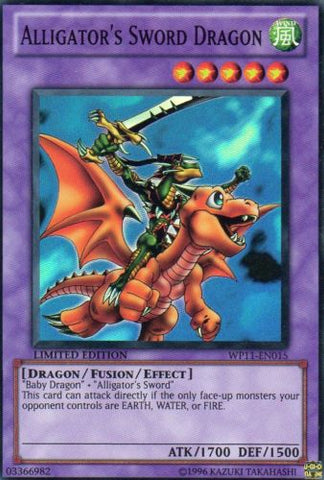 Alligator's Sword Dragon [WP11-EN015] Super Rare - Card Brawlers | Quebec | Canada | Yu-Gi-Oh!