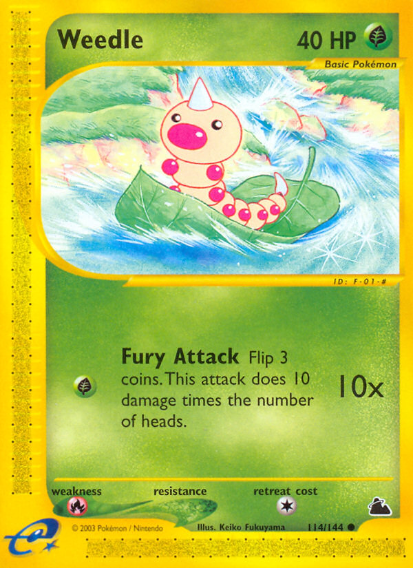 Weedle (114/144) [Skyridge] - Card Brawlers | Quebec | Canada | Yu-Gi-Oh!