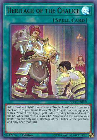 Heritage of the Chalice [SOFU-EN090] Ultra Rare - Card Brawlers | Quebec | Canada | Yu-Gi-Oh!