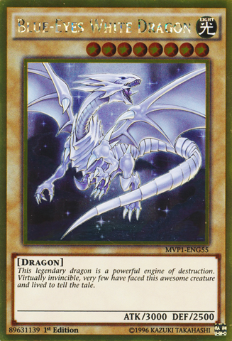 Blue-Eyes White Dragon [MVP1-ENG55] Gold Rare - Card Brawlers | Quebec | Canada | Yu-Gi-Oh!