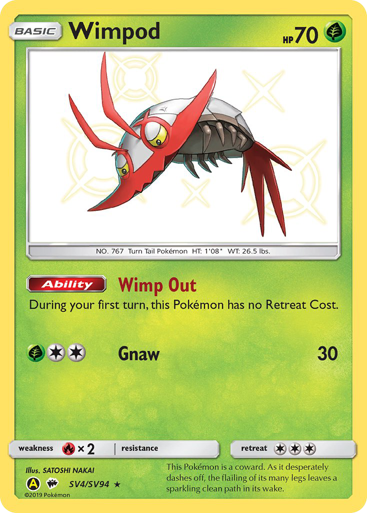 Wimpod (SV4/SV94) [Sun & Moon: Hidden Fates - Shiny Vault] - Card Brawlers | Quebec | Canada | Yu-Gi-Oh!